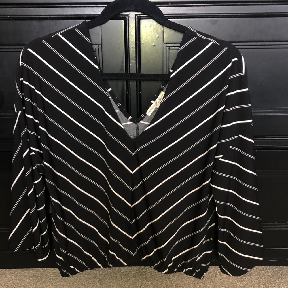Express V-Neck Top